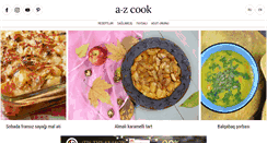 Desktop Screenshot of a-zcook.com